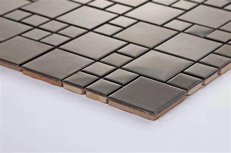 metal mosaic sheets|cheap mosaic tile sheets.